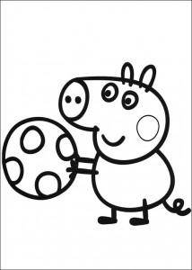 immagine da colorare peppa pig005